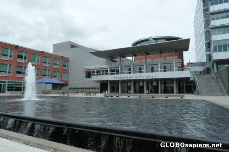 Postcard Kitchener City Hall
