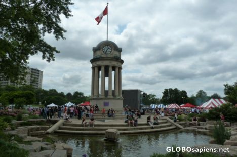 Postcard Victoria Park in Kitchener