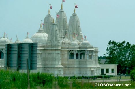 Postcard BAPS Shri Swaminarayan Mandir Toronto