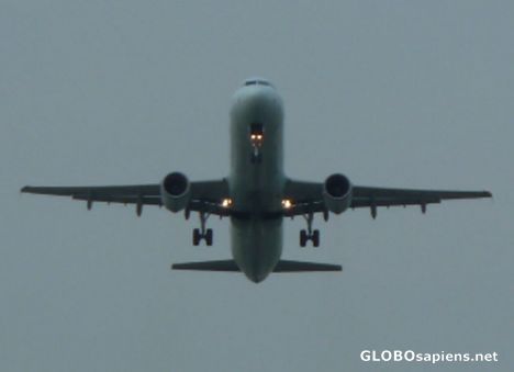 Postcard Mississauga - plane