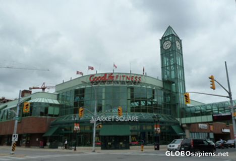 Postcard Kitchener - The glass tower