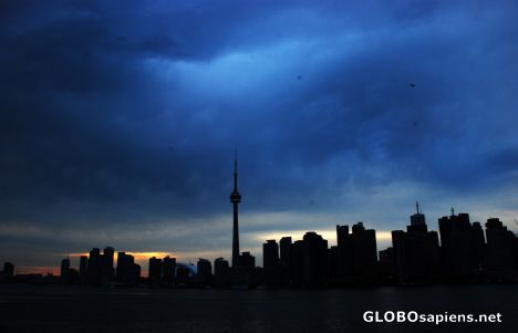 downtown's sunset