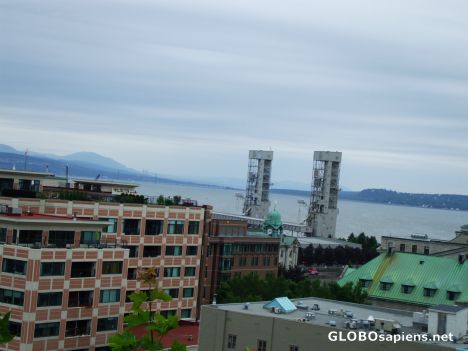 Postcard quebec view
