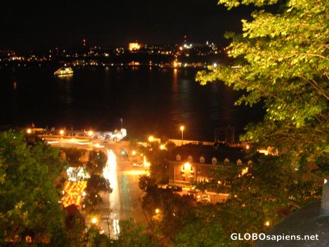 Postcard Night in Qubec City.