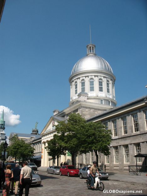 Postcard Marche de Bonsecours