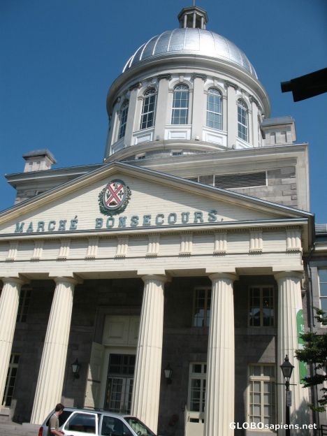 Postcard Marche de Bonsecours II