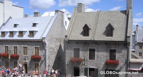 Postcard Quebec - Basse-Ville (Lower City)