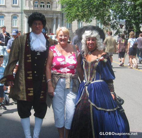 Postcard Quebec - Fetes de la Nouvelle France