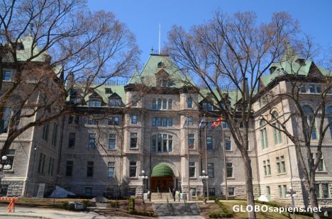 Postcard Quebec City (CA,QC) - Townhall's main facade