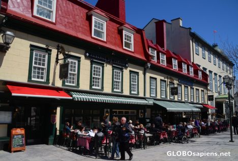 Postcard Quebec City (CA,QC) - Auberge and Hotel