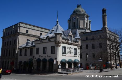 Postcard Quebec City (CA,QC) - Museum of the fort