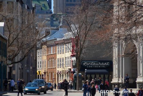 Postcard Quebec City (CA,QC) - Rue St Louis