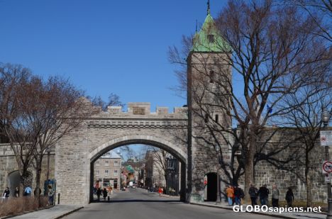 Postcard Quebec City (CA,QC) - St Louis Gate