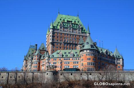Postcard Quebec City (CA,QC) - a different angle