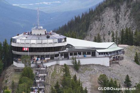 Postcard Sulphur Mountain