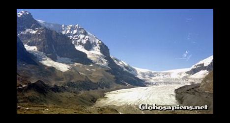 Postcard The Columbia Icefield