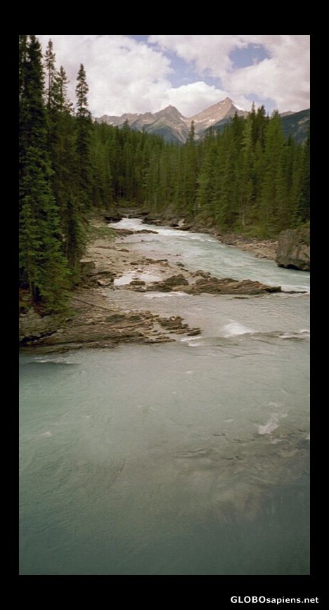 Postcard The Rockies