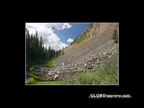 Postcard Near Miette Hot Springs
