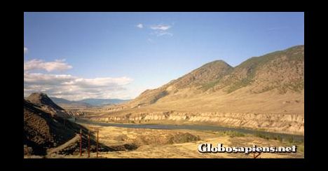 Postcard On the way to Kamloops