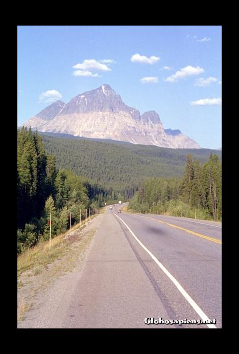 Postcard The whole beauty of the Rocky Mountains