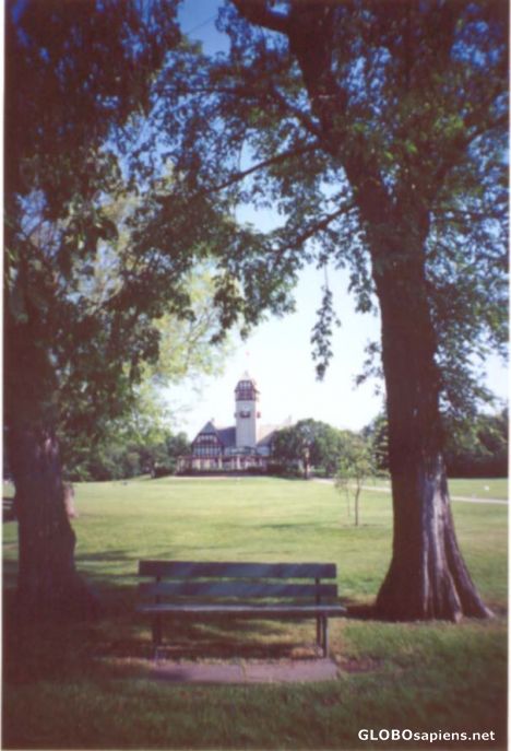 Postcard Assiboine Park in Winnipeg. MB