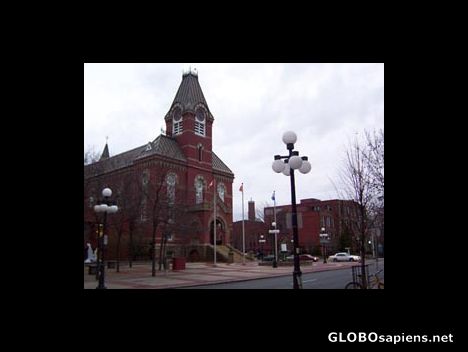 Postcard Downtown Fredericton