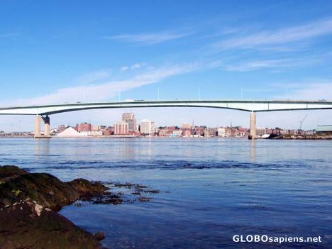 Postcard Saint John's skyline