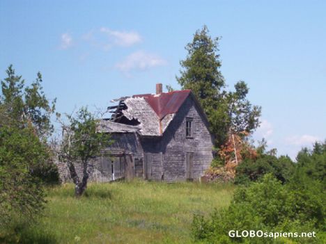 Postcard Charm of an old house, Wirral, New Brunswick