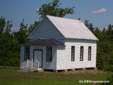 Postcard Historical School, Patterson Settlement