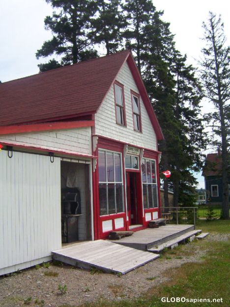 Postcard The General Store, Patterson Settlement