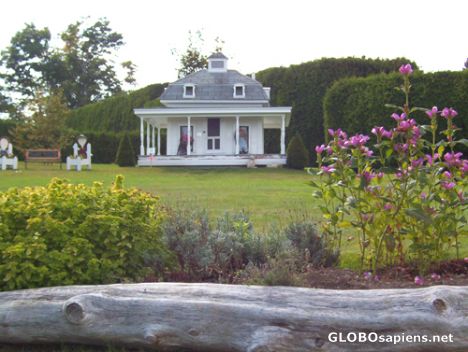 Postcard O`Neill`s playhouse, Kingsbrae Garden