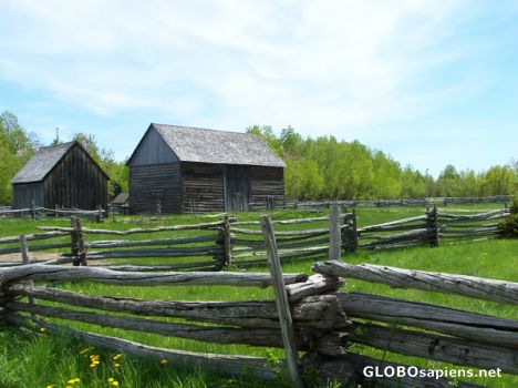 Postcard The Robichaud Farm