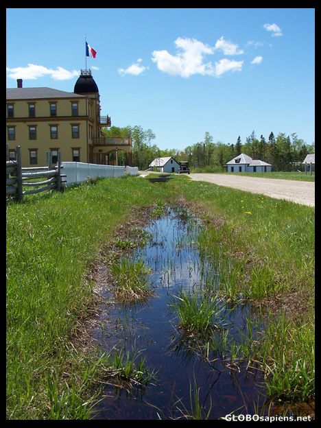 Postcard Hotel St Albert in  the Historical Acadian Village