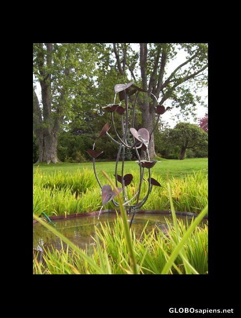 Postcard Fountain by Peony Walk