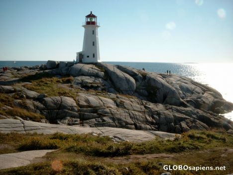 Postcard Peggys Cove