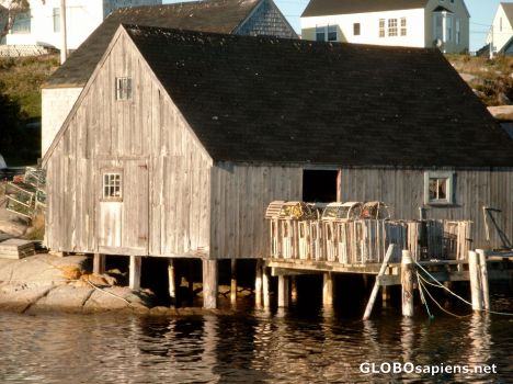 Postcard Peggys Cove