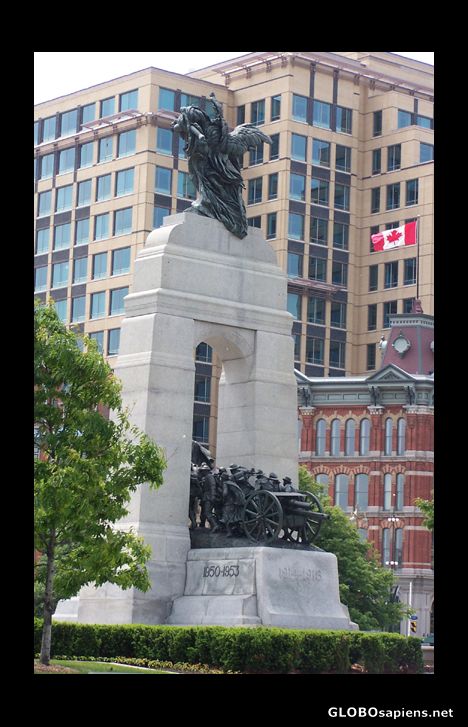 Postcard Monument of WW I