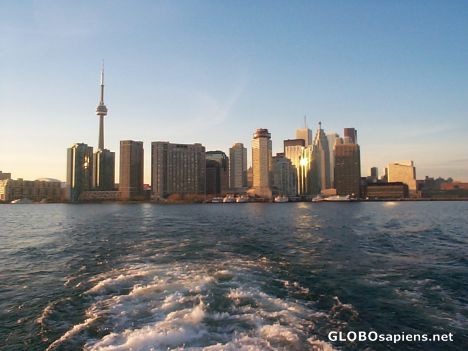 Postcard Whole Skyline of Toronto, Canada