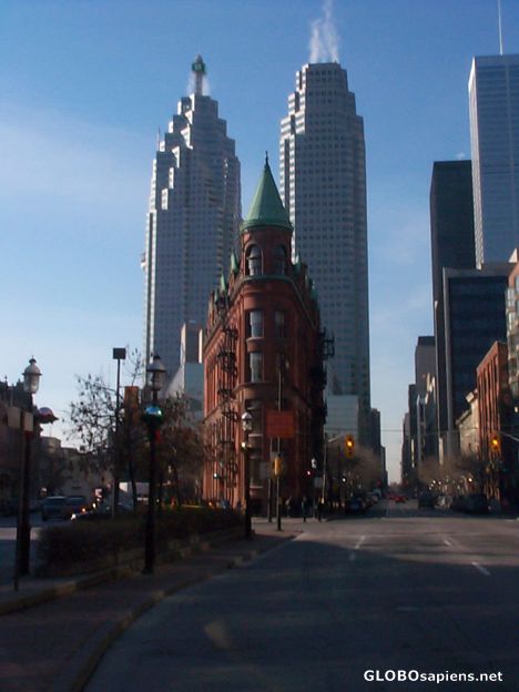 Postcard Flat Iron Building, Toronto, Canada