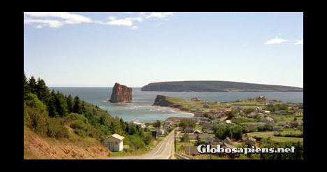 Postcard THE GASPE PENINSULA, CANADA