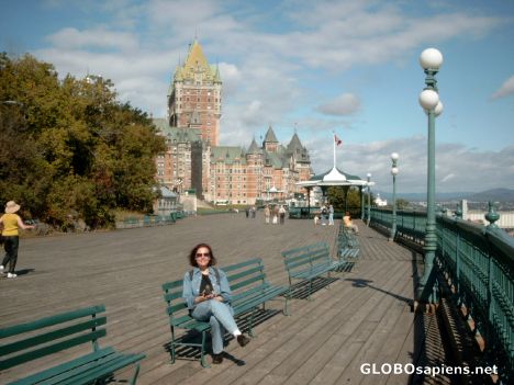 Postcard Québec - Terrasse Dufferin