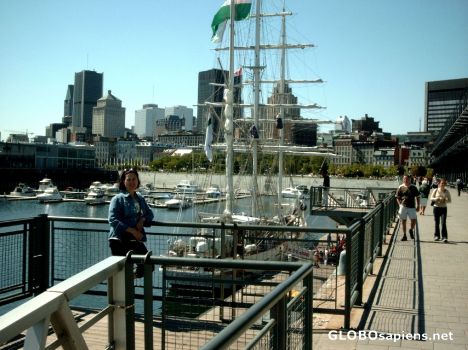 Postcard Montréal - Old Port