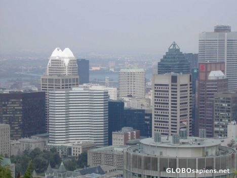 Postcard Montreal - View of