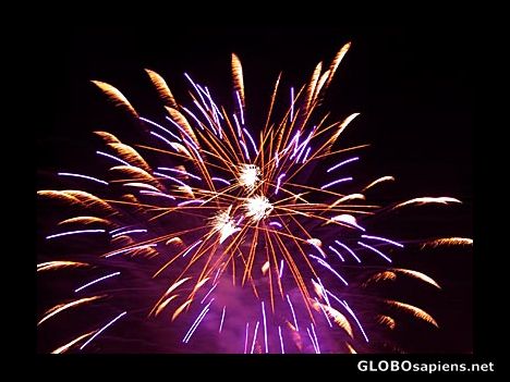 Postcard International Fireworks Competition