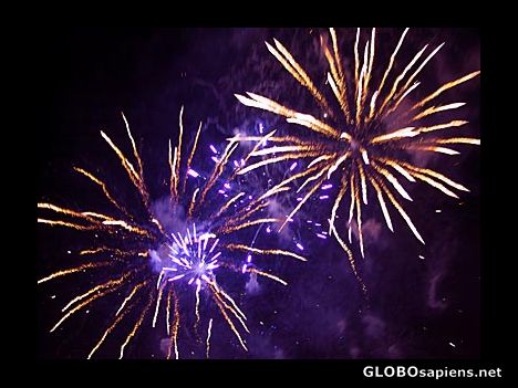 Postcard International Fireworks Competition