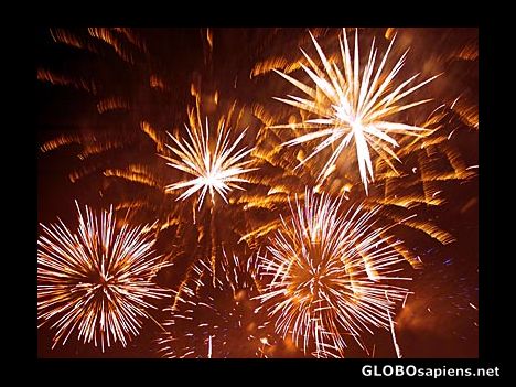 Postcard International Fireworks Competition
