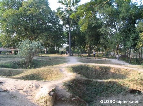 Postcard At the killing field