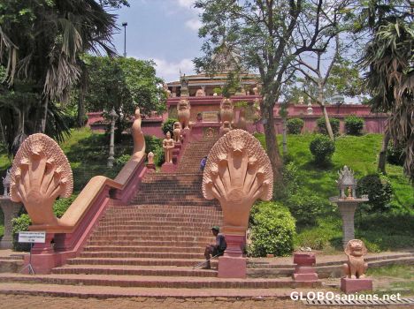 Postcard Wat Phnom