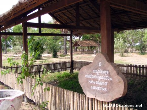 Postcard Cheong-Ek Grave