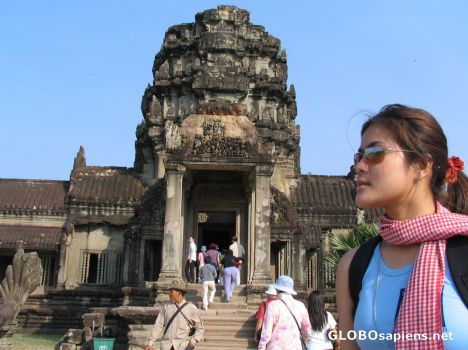 Postcard The lost city of Angkor